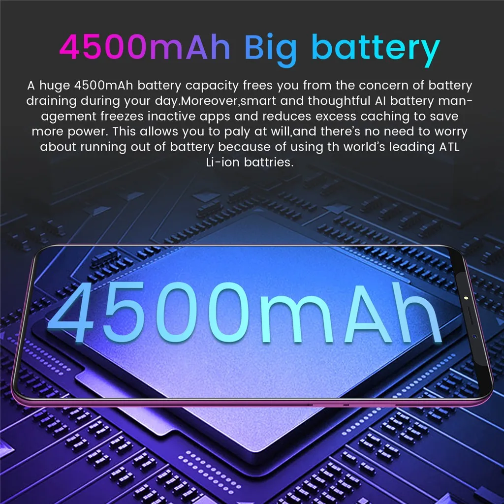 Новинка, 10 ядер, 6,1 дюйма, смартфон, Android 9,1, 8ROM, 4G, вызов, HD камера, поддержка мобильного телефона, Прямая поставка