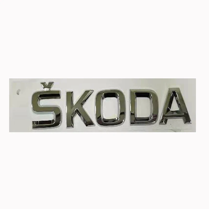Новая наклейка для машины 3D ABS наклейка эмблема хром логотип для Skoda Octavia 2 A7 A5 Kodiaq Superb Fabia Yeti Rapid 1ZD853675