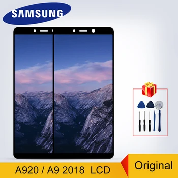 

Original A920 Super AMOLED For Samsung Galaxy A9 2018 LCD A920 Display Touch Screen Digitizer For A9S A9 Star Pro SM-A920F LCD