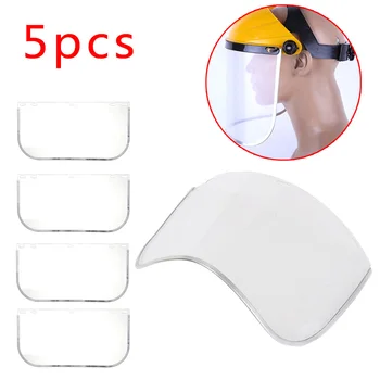 

20 * 40cm Face Shield Useful Safety 5pcs Protective Screens Transparent