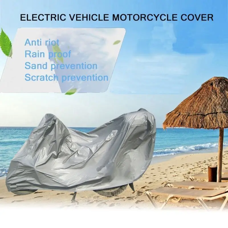 

1xMotorcycle Waterproof Outdoor Vented Motor Bike Scooter Dust Rain Cover