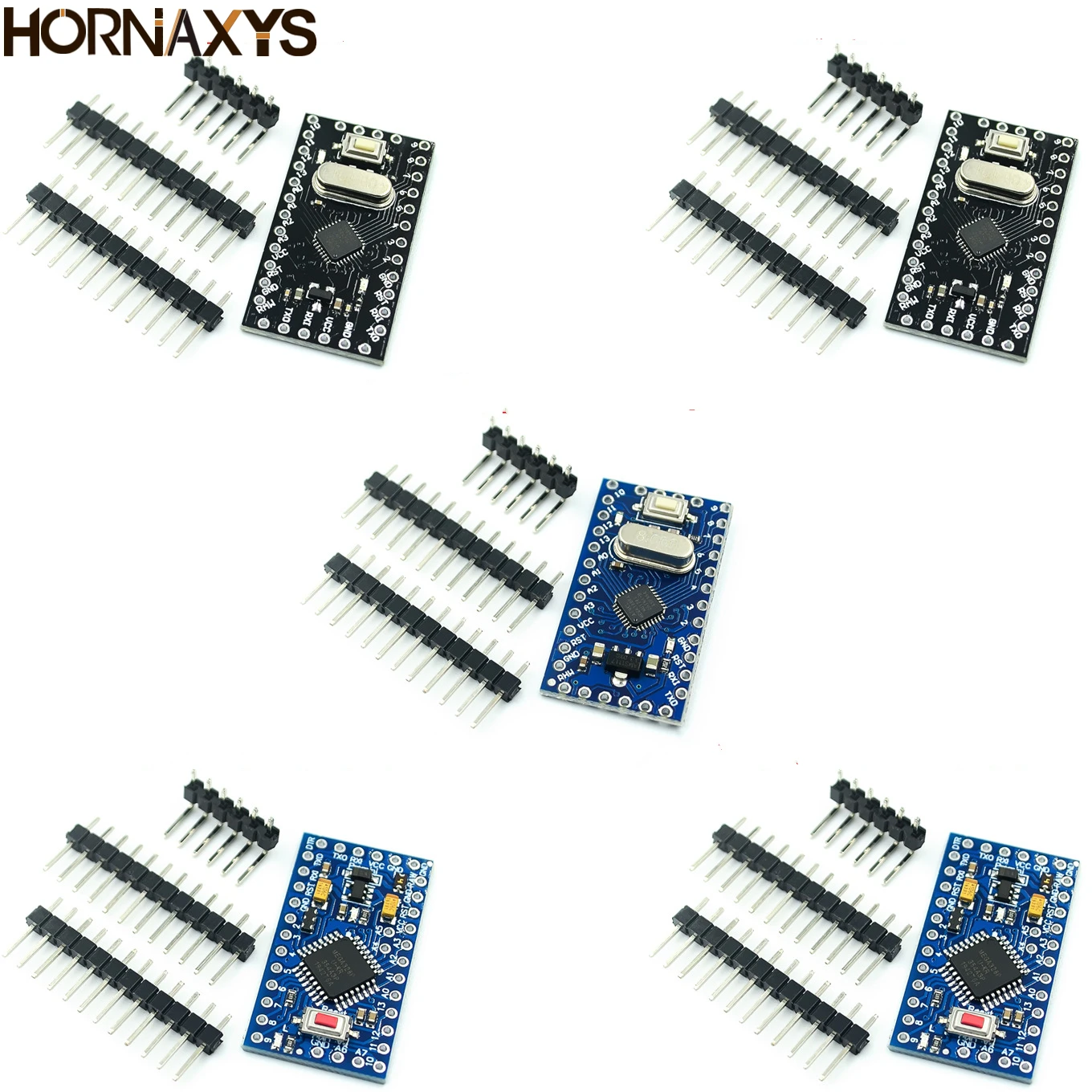 5pcs/ Pro Mini 328 168 Mini 3.3v/8m 5v/16m Atmega328 Atmega168 ...