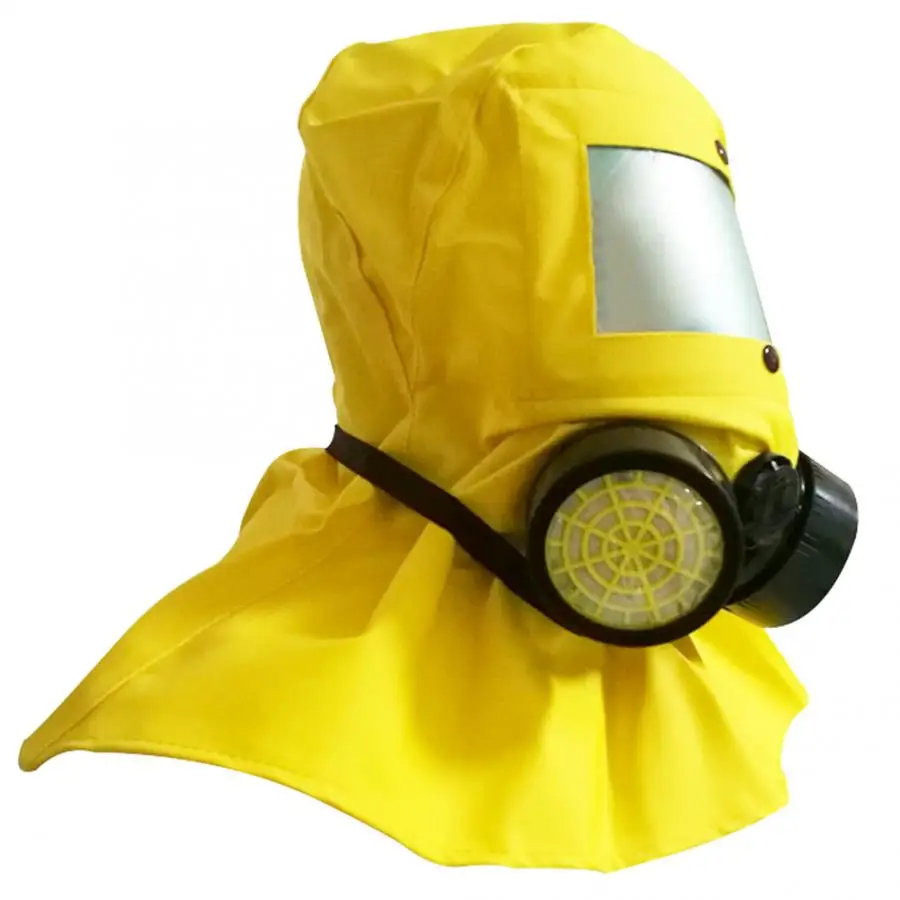 

Face Guard Breathable Dust-Proof Protective Face Guard with Filter Box for Painting Yellow