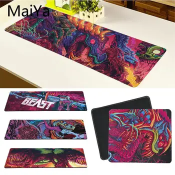 

Maiya Top Quality CS GO Hyper Beast DIY Design Pattern Game mousepad Free Shipping Large Mouse Pad Keyboards Mat