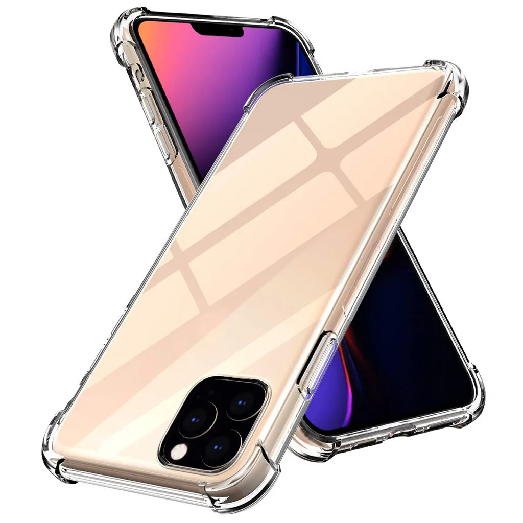 Чехол для телефона на iphone 11 Pro Max 11Pro i phone Чехлы Coque прозрачная защита Fundas анти шок