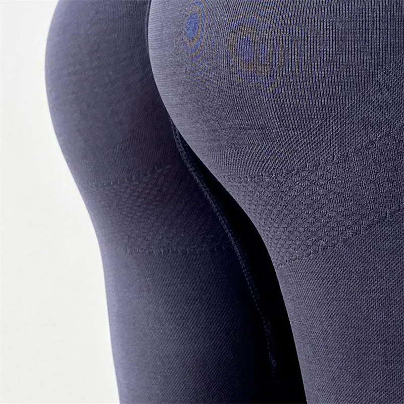 New ombre seamless leggings for women high waist yoga pants sexy booty legging scrunch butt pink fitness legging sports tights