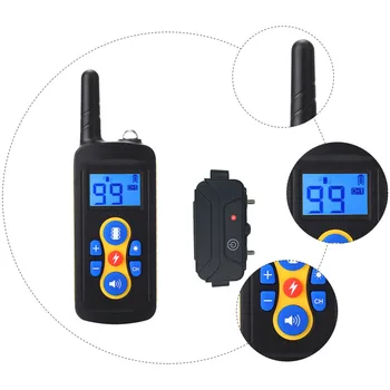

Dog Training Collar Dog Shock Vibration Buzzer Training Collar US Plug