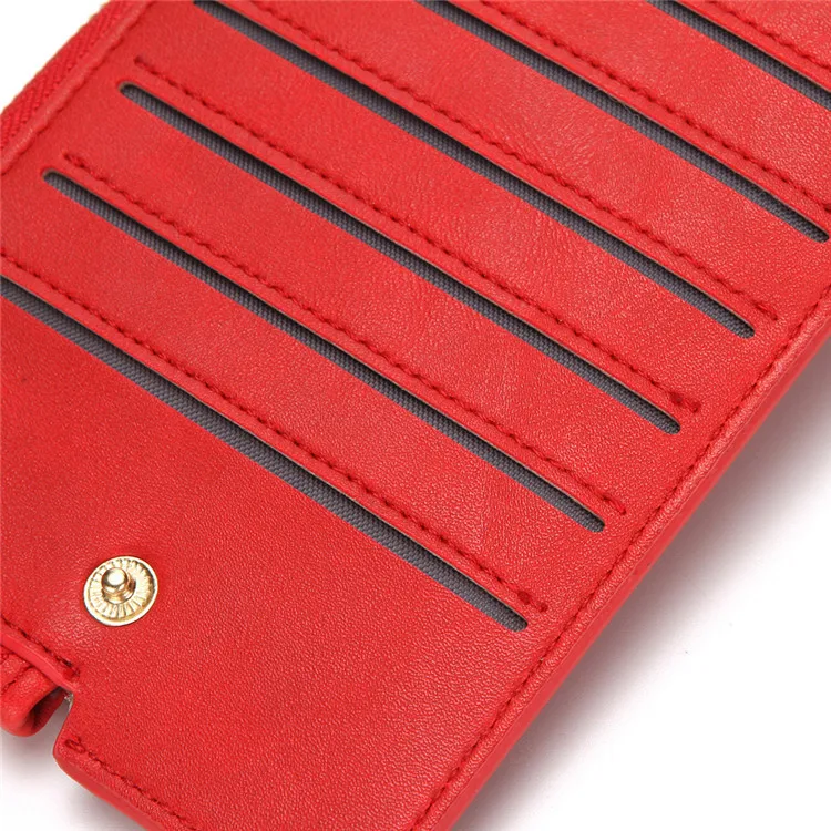 Кошелек на молнии RFID для кредитных карт, Женский минималистичный тонкий кошелек kaartouder, новинка, визитница, держатель для наличных карт, кошелек