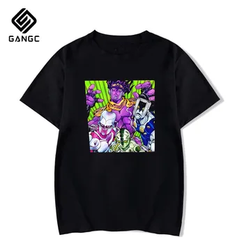 

Fashion Design Men Casual Anime Hip-Hop Harajuku Streetwear Summer Clothing T-Shirt Jojos Bizarre Adventure Cool Men'S T-Shirts