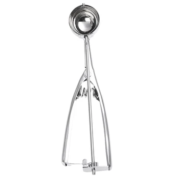 

Stainless Steel Scoop for Ice Cream Mash Potato Food Spoon Kitchen Ball 4cm