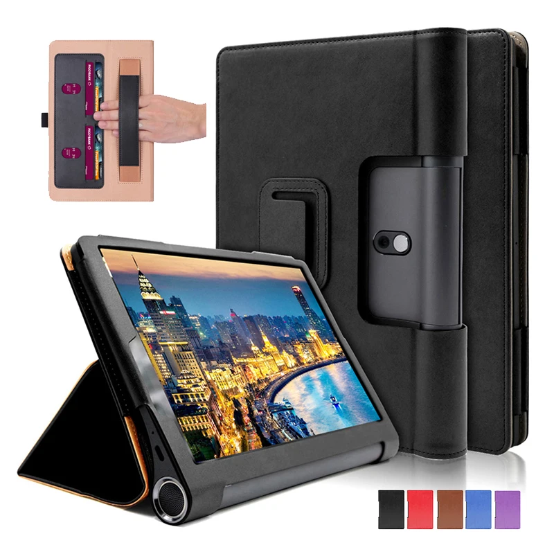 

Vintage pattern case For Lenovo Yoga Tab YT-X705F 2019 10.1" Stand holder with card slots handrest Cover For Lenovo Yoga Tab 5