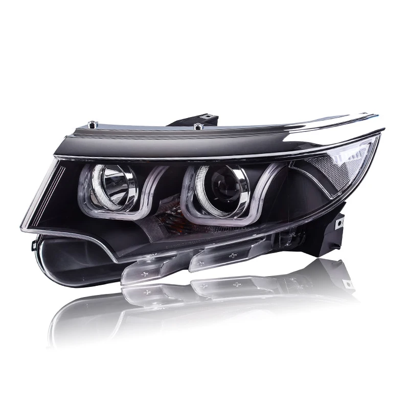 Special Price Car Styling for Ford EDGE 2010-2014 Headlights EDGE LIMITED LED Headlight DRL Lens Double Beam H7 HID Xenon bi xenon lens