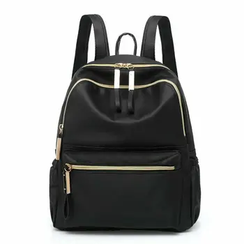 

2020 New Women's Fashion Preppy Style Solid Color Backpack Multi-function Shoulder Bag Casual Backpack School Bag