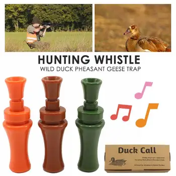 

Waterproof Wild Duck Caller Decoys Mallard Pheasant Caller Acrylic Outdoor Travel Camping Explore Hunting Whistle Detachable