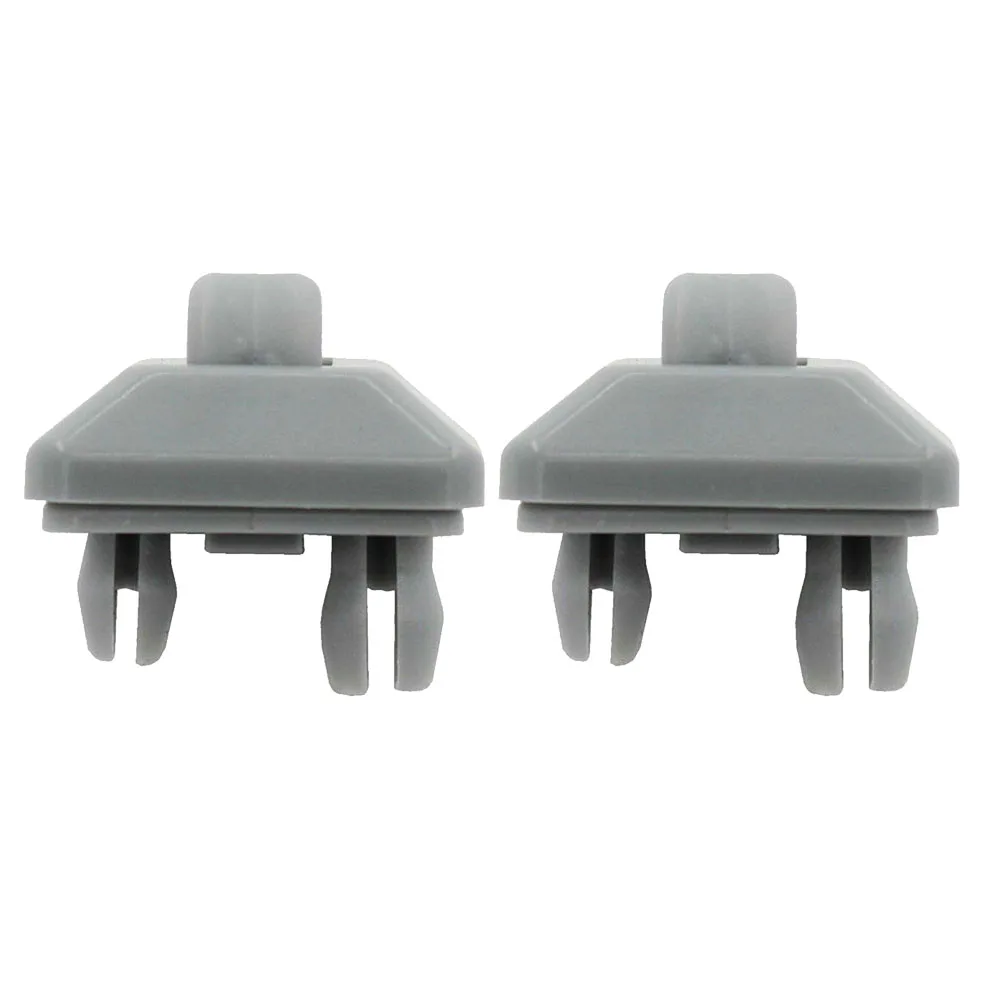 2x Gray Plastic Inner Car Exterior Protection Sun Visor Clip Fits Audi A3 A4 A5 Q5 A7 B6 B7 B8 S4 S5 | Автомобили и мотоциклы