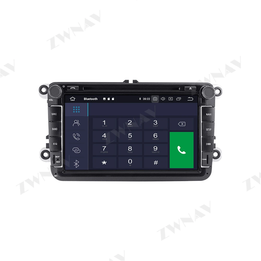 Carplay IPS Android For VW Volkswagen Golf Polo Tiguan Passat b7 b6 leon Auto Audio Radio Stereo Multimedia Player GPS Head Unit