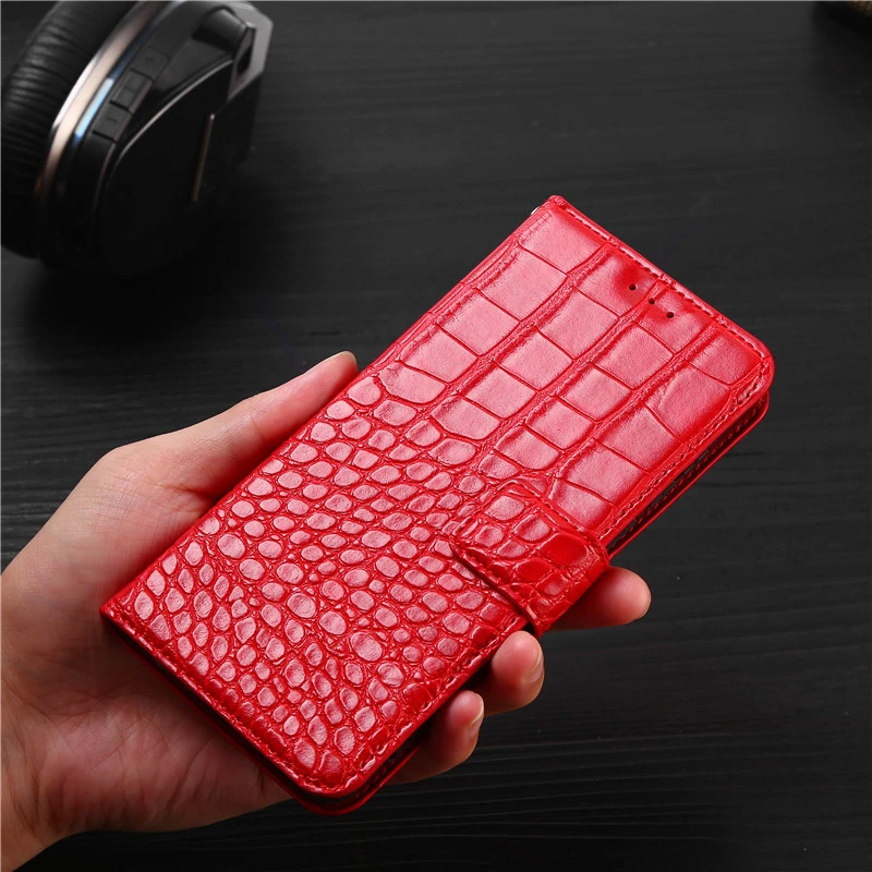 Luxury Flip Case for Huawei Y8S Cover Crocodile Texture Leather Book Design Phone Coque Capa With Strap Card Holders pu case for huawei