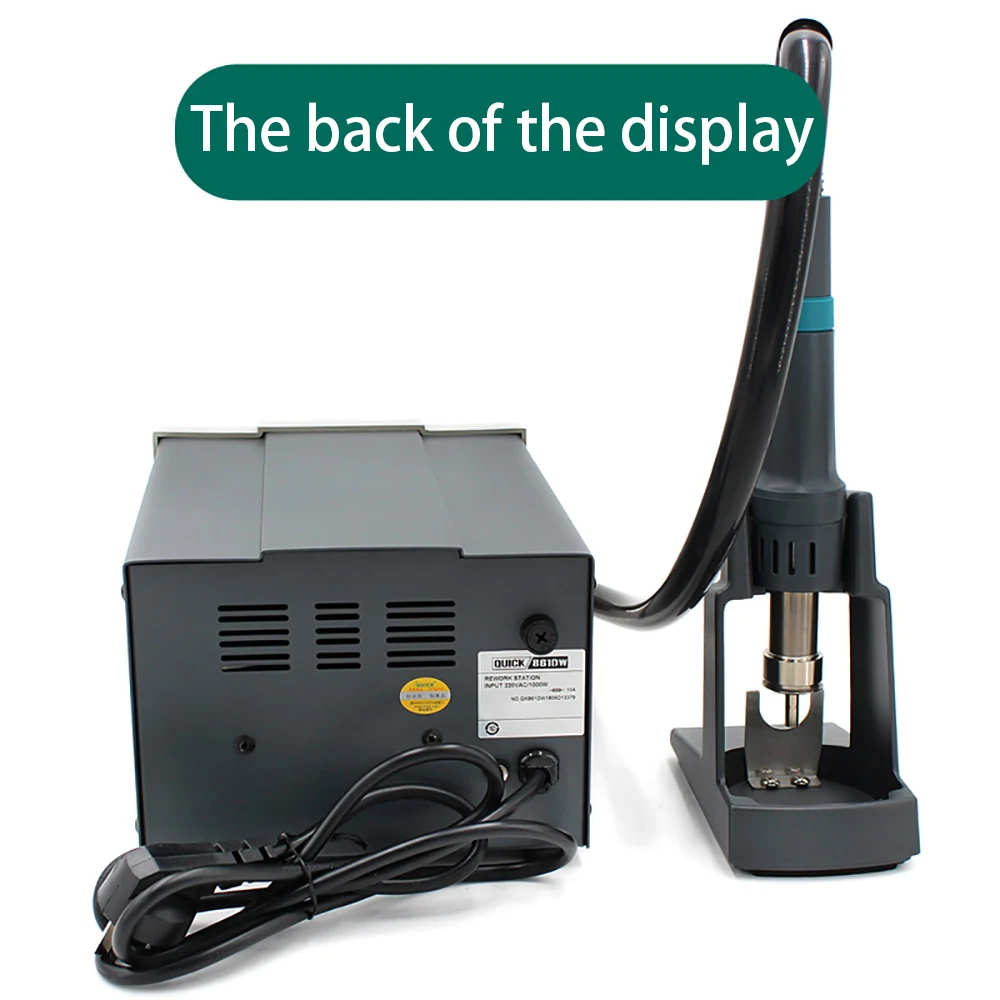 US $275.00 QUICK 861dw Digital Display Of Hot Air Gun Desoldering Station Leadfree Mobile Phone Repair Solder Station 1000W