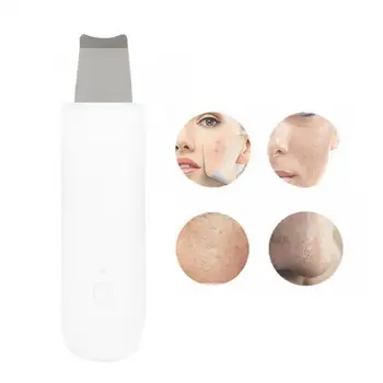 

Face Skin Scrubber Ultrasonic Vibration Remove Blackheads Exfoliating Pore Cleaner Instrument Face Skin Care Cleansing Tool