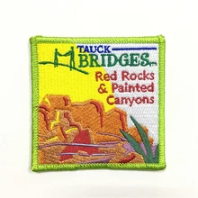 Изготовленные на заказ нашивки для одежды производитель DIY железные значки 2,5 дюймов Высота может сделать как ваш логотип