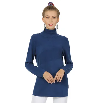 

Autumn Winter Pullover Korean Version Women's Tops Slim Turtleneck Sweater Long Sleeve Bottoming Knitted Shirts TA19905