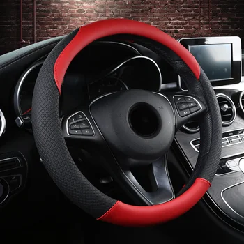 

Breathable Steering wheel cover Imitation leather Accessories Car Replacement