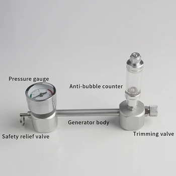 

Aquarium CO2 Generator DIY Set Homemade Water Grass CO2 Solenoid Valve Cylinder High Qulity More Durable