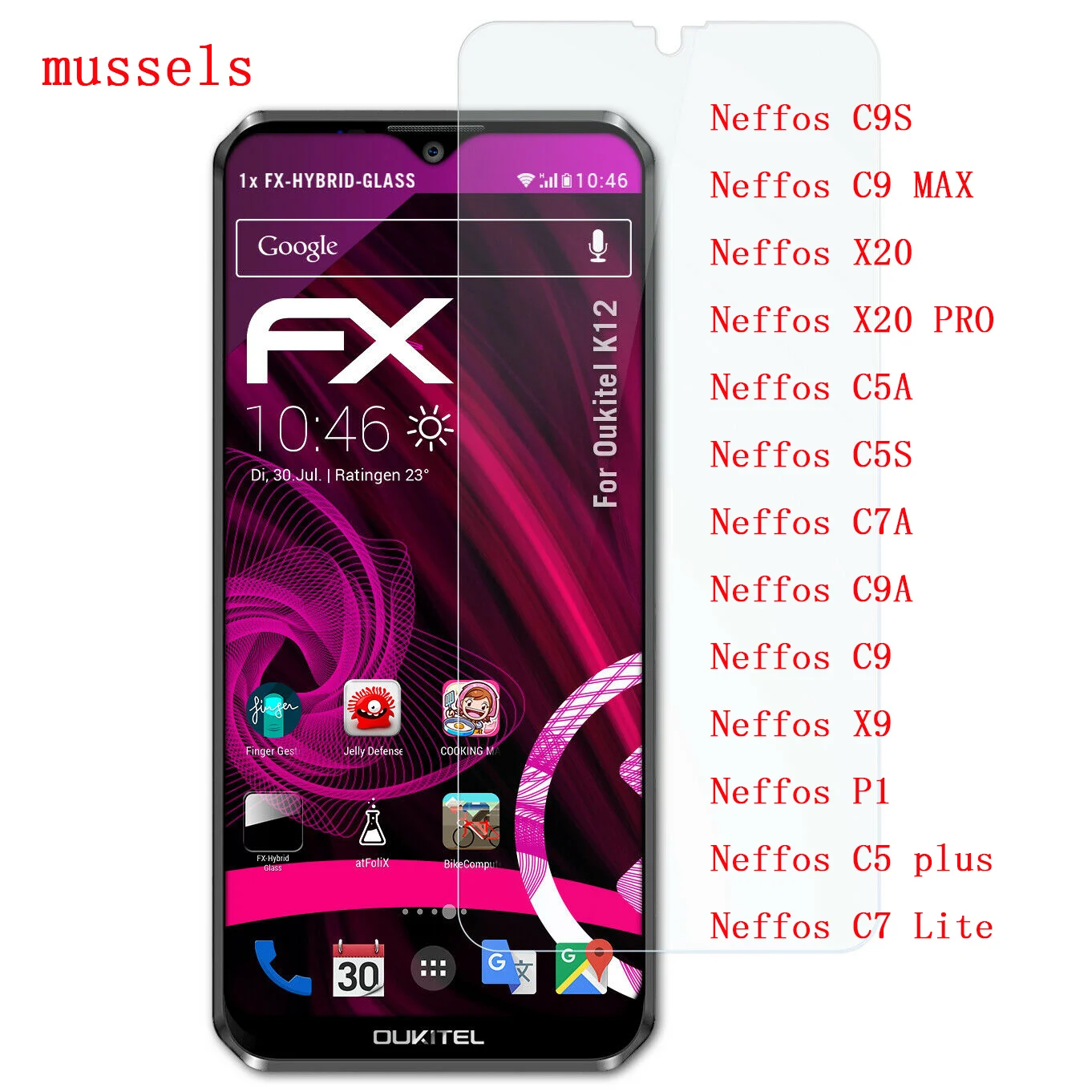 Закаленное стекло для TP-Link Neffos C7 Lite C5 plus P1 X9 C9 C9A C7A C5S C5A C9S MAX C7S X20 PRO Защитная пленка