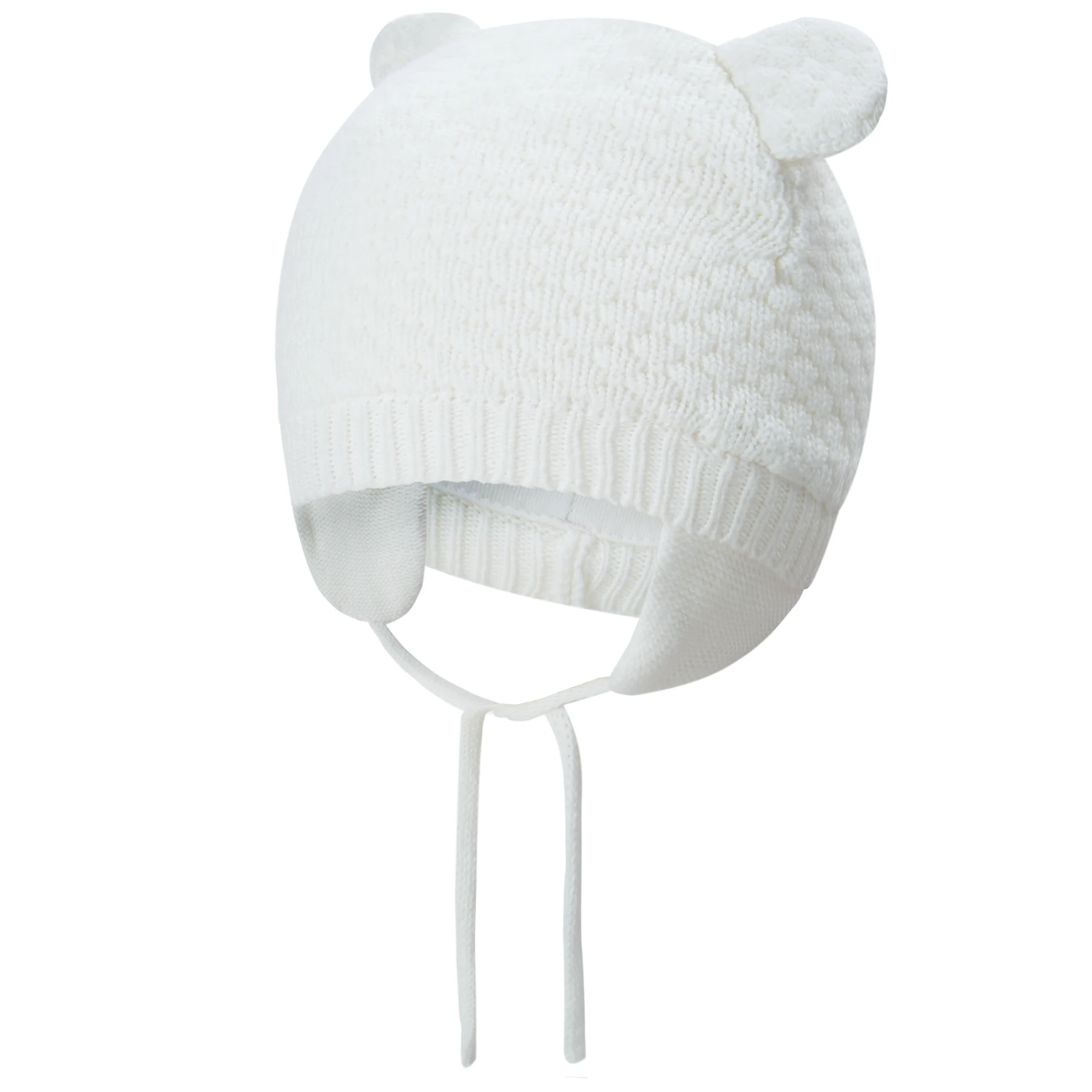 TOU-Baby, шапки для мальчиков, милые детские вязаные шапки для девочек, детские хлопковые зимние теплые зимне наушники шапка