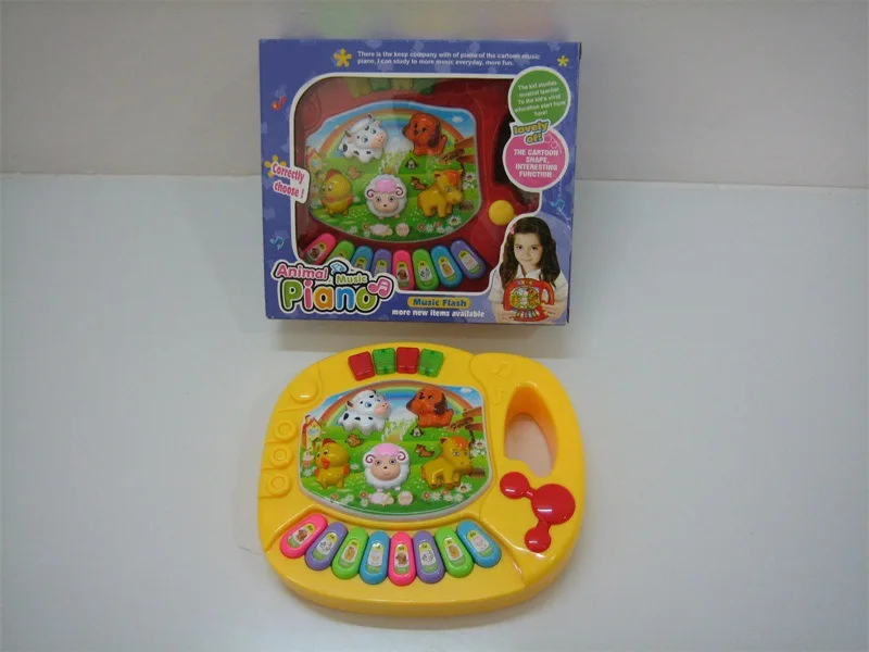 

Children Multi-functional Electronic Keyboard Light And Sound Animal Piano Educational Men And Women Toys for Children And Infan