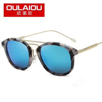 

Korean-style Men And Women Dazzling Color Sun Glasses 9061 Metal Aviation Sunglasses 2019 New Style Sunglasses Sun Glasses