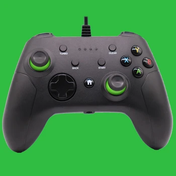 

Premium Wired Game Controller Joypad Double Shock for Microsoft One Superior automatic connection high-performance chips