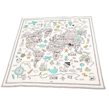 

Infant Adventure Pad Kids Cotton Carpet Rugs Baby Crawling Blanket Cartoon Floor Mat Newborn Play Game Mat Toys
