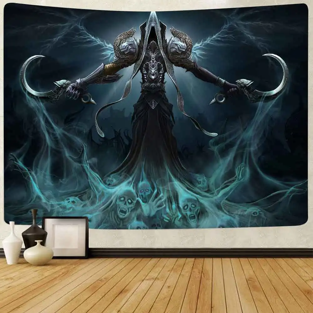Гобелен World of Horde настенное украшение с рисунком воина спальни гостиной общежития
