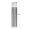 20PCS/SET Nail Art Brush Tilted Head Acrylic Nail Brush for UV Gel Paiting Drawing Liner Pen Manicure Tips Nail Brush Set 3