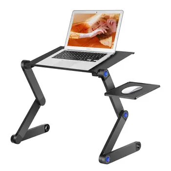 

Neewer Portable Adjustable Laptop Stand/Desk/Table Vented with CPU Fans and Mouse Pad Side for Notebook MacBook Lightweight