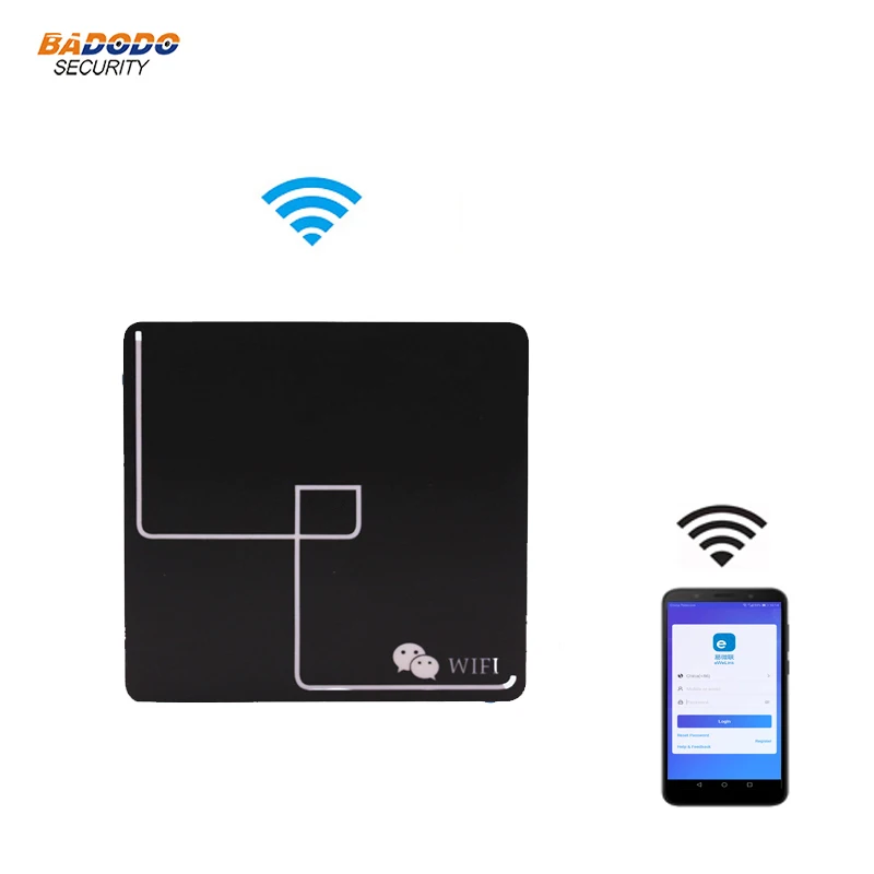 

WiFi eWeLink APP remote control touch exit button wireless push button for access control