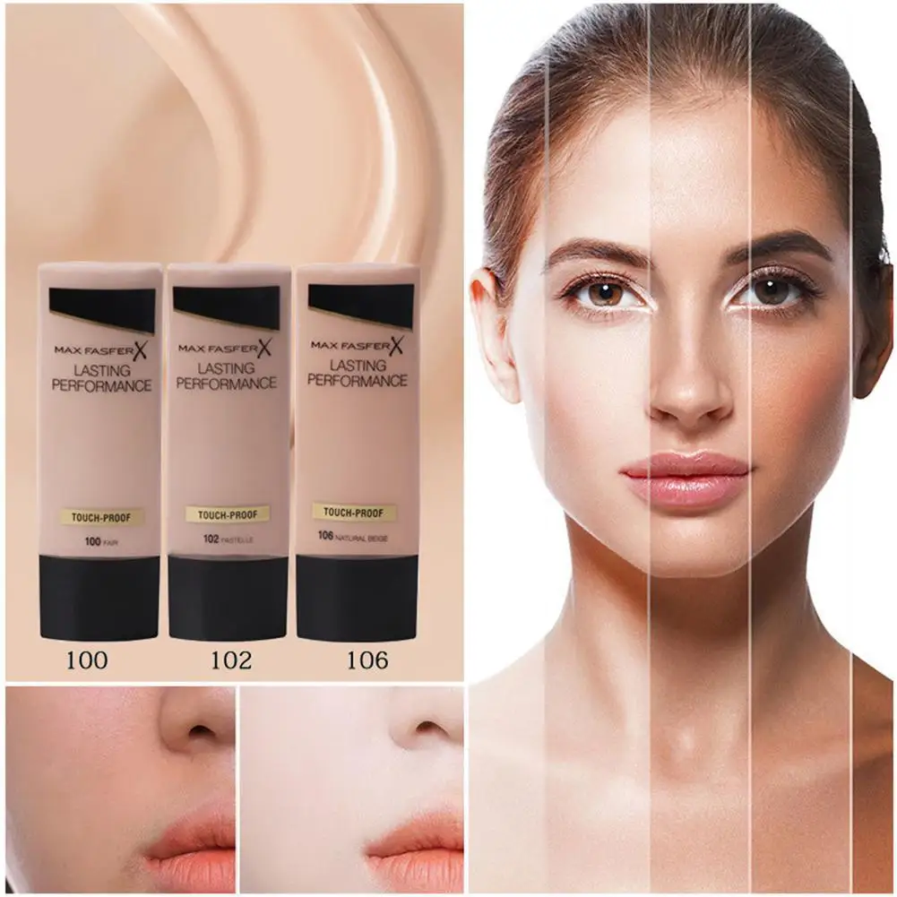 

35ml Face Concealer Primer Foundation Makeup Base Liquid Whitening Moisturizer Waterproof Lasting Brighten BB Cream maquillaje