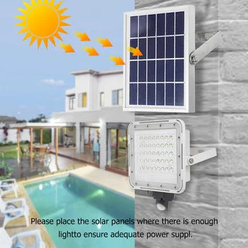 

80 SMD 2835 LED Solar Wall Lamp Motion Sensor Classic Texture Durable Multifunctional Outdoor Waterproof Security Floodlight