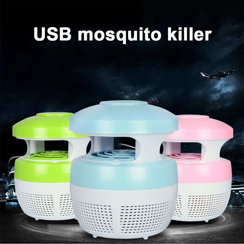 Противомоскитная лампа антимоскитная лампа Zapper креативная модная нежная USB DC5V 5 Вт вредитель Жук Voiceless ловушка насекомых мотылька убийца