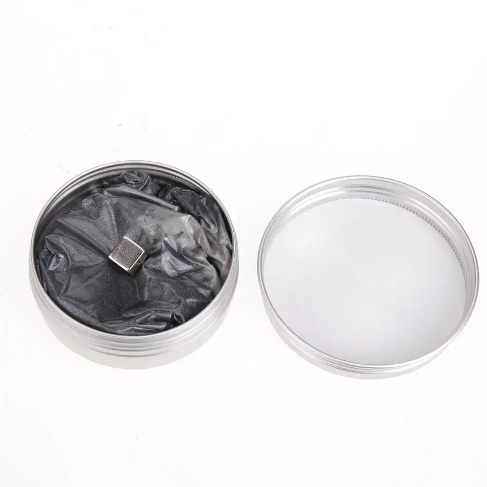 Silver DIY ручное моделирование, глиняная шпатлевка, магнитный слизи, пластилин для детей, игрушки для детей, пушистая резиновая глиняная глина, инструменты для моделирования, обучающая игрушка - Цвет: Silver