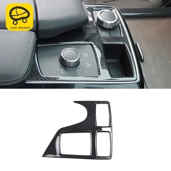 

CarManGo For Mercedes Benz GLE ML GL GLS Auto Car Styling Center Console Frame Cover Trim Sticker Chrome Interior Accessories