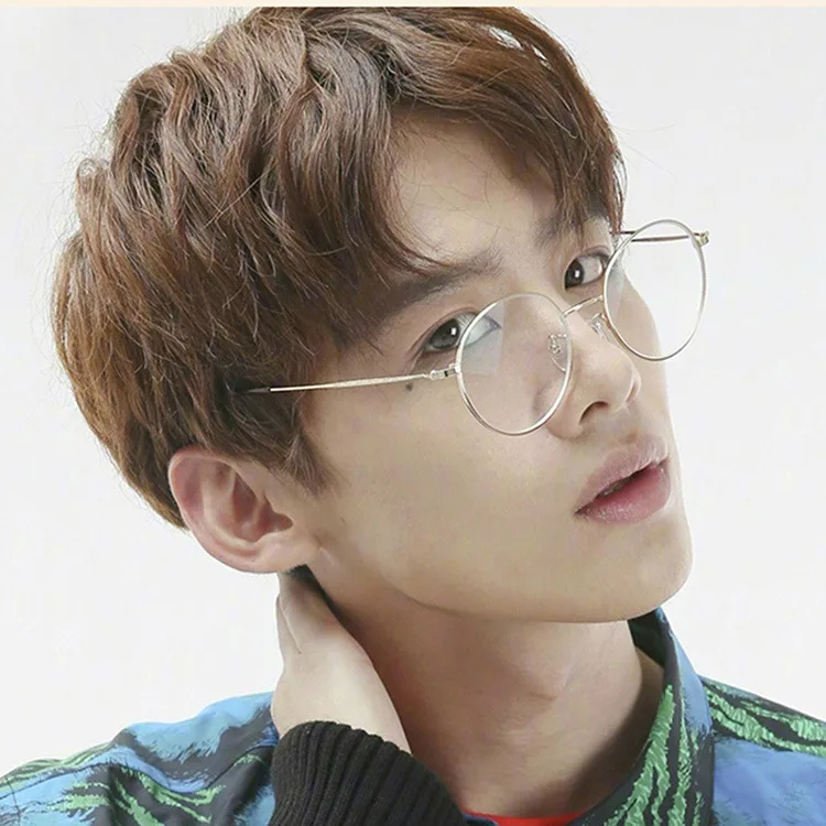 Ретро металлическая большая коробка с узором края стеклянная рамка harajuku