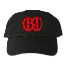 6IX9INE Заказная неструктурная Черная шапка