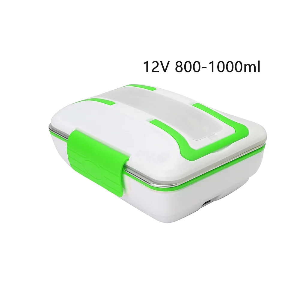 

Lunch Box Electric Portable School With Removable Container Bento Warmer Stainless Steel Picnic Double Layer Travel Dinnerware