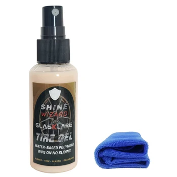 

GLASKLARE 50ml Waterproof Agent Spray Wheel Rim Cleaner Nano Refurbishing Spray Cleaning Agent Environmental