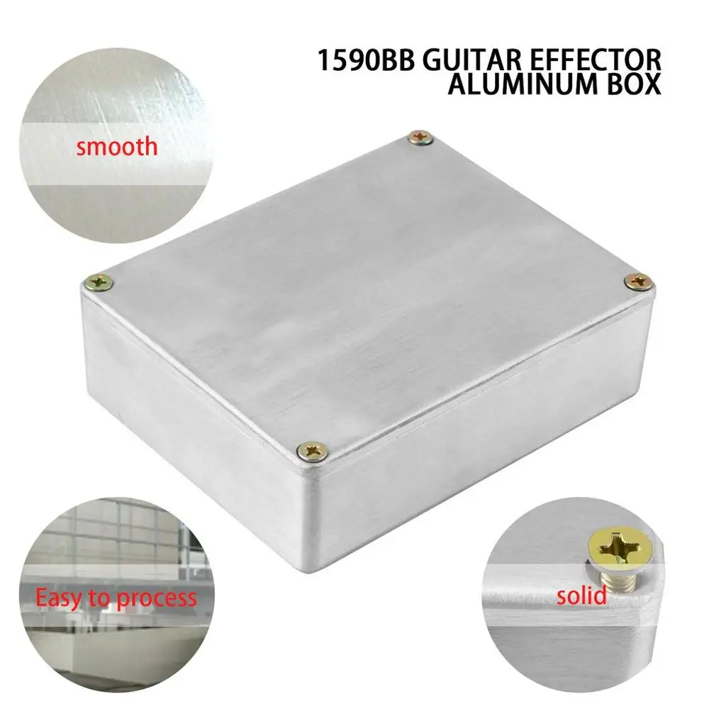 Топ продаж 1590BB Gitaar Effecten Pedaal алюминиевый топающий ящик Behuizing voor DIY Gitaar Pedaal комплект