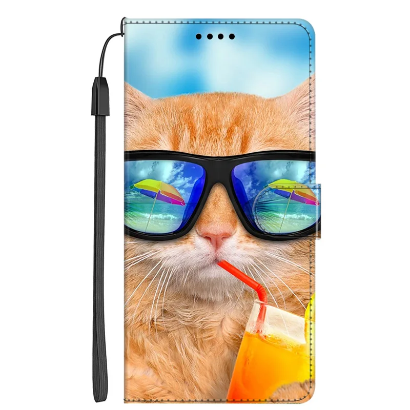 Magnetic Flip Wallet Leather Phone Case - Premium Book Cover Design
