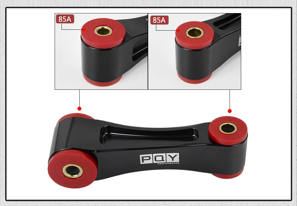 Hypertune-85A Alu& Poly заднее крепление двигателя для- Honda Civic 1,5 T SI type-R FC/FK8 AT/MT с логотип pqy HT-TSB07