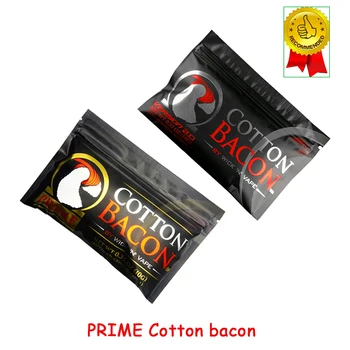 

DIY Atomizer Organic Vape Cotton Golden/Silver Version Bacon for RDA RTA RDTA Atomizer Electronic Cigarette Accessories